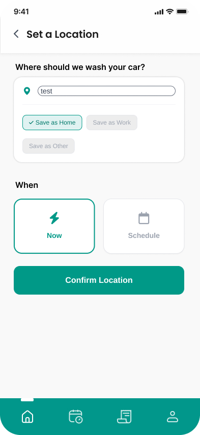 Set a Location